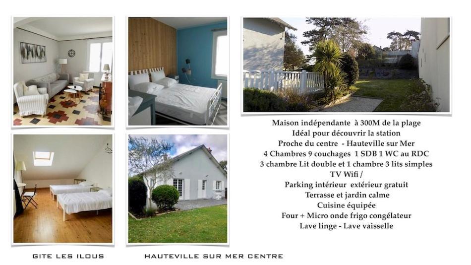 Villa Les Ilous Hauteville-sur-Mer Екстериор снимка